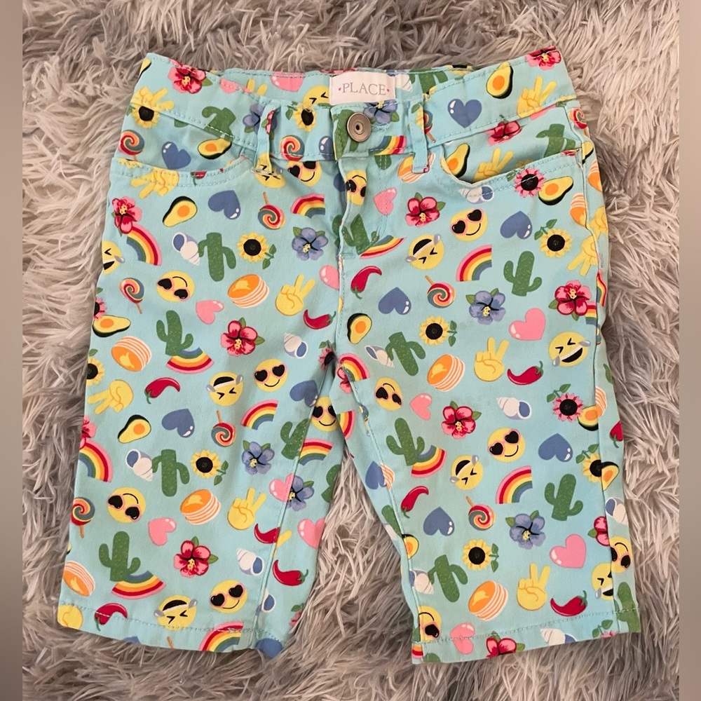 THE CHILDREN’S PLACE Girls Bermuda Shorts with Adjustable Waist Size 6